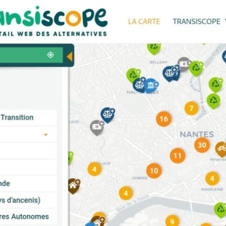 Cartographie de la transition Transiscope